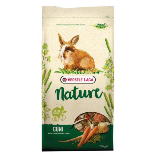 Nature triušių pašaras 700 g