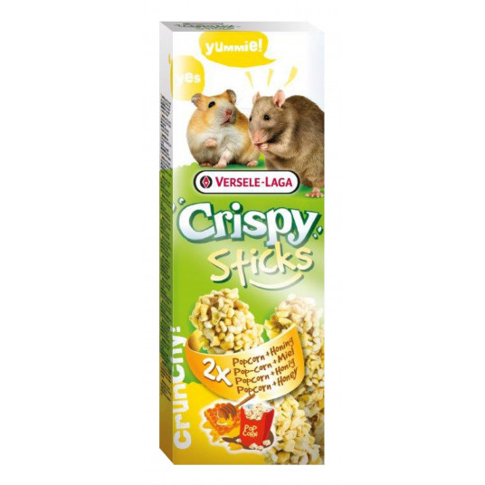  Crispy žiurkėnų ir žiurkių gardėsiai traškūs su popkornu ir medumi, 2 vnt. 