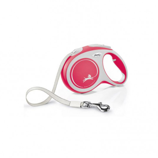 Flexi New Comfort L, iki 50kg 8m juostelinis, raudonos spalvos