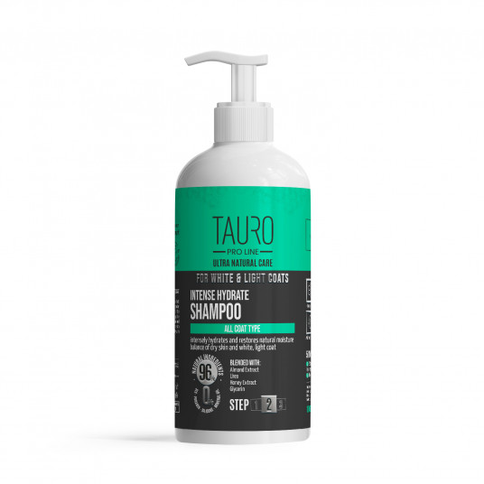  Ultra Natural Care šampūnas intensyviai drėkinantis šunų ir kačių baltą-šviesų kailį bei odą 1000 ml 