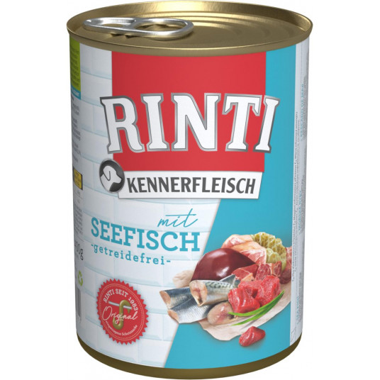 Kennerfleisch suaugusių šunų konservuotas pašaras su jūrine žuvimi 400 g