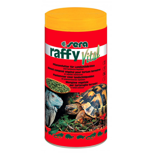 Raffy vita Augalinis Pašaras sausumos ir žolėdžiams vėžliams 250 ml