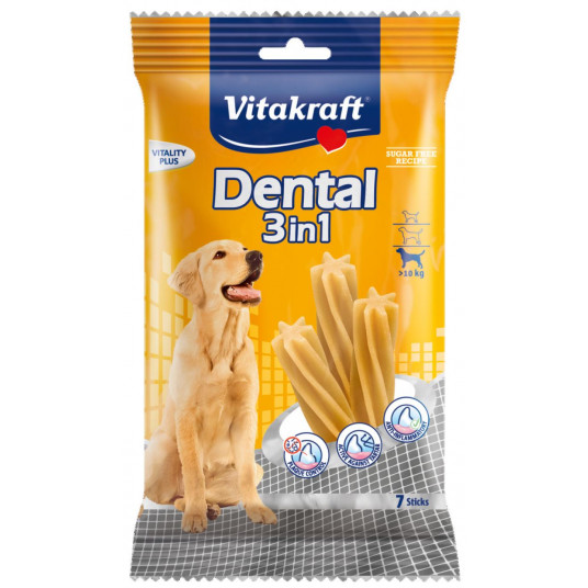  Dental 3in1 medium šunų pagaliukai 180 g 