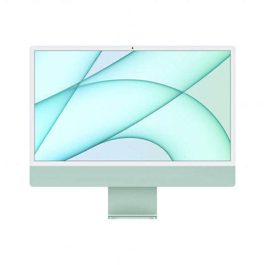  Stacionarus kompiuteris Apple iMac 24" Retina 4.5K, Apple M1, 8C CPU, 8C GPU, 8GB RAM, 256GB SSD, Green, MGPH3ZE/A 