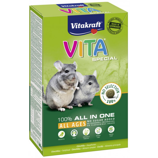  Vita special regular Pašaras šinšiloms 600 g 