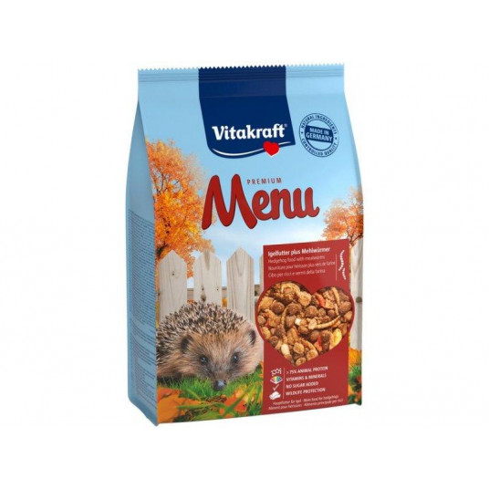 Hedgehog Premium Menu Food Pašaras ežiams 600 g