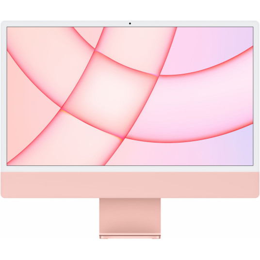  Stacionarus kompiuteris Apple iMac 24" Retina 4.5K, Apple M1, 8C CPU, 8C GPU, 8GB RAM, 256GB SSD, Pink, MGPM3ZE/A 