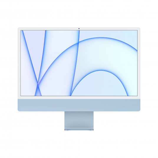  Stacionarus kompiuteris Apple iMac 24" Retina 4.5K, Apple M1, 8C CPU, 8C GPU, 8GB RAM, 512GB SSD, Blue, MGPL3ZE/A 