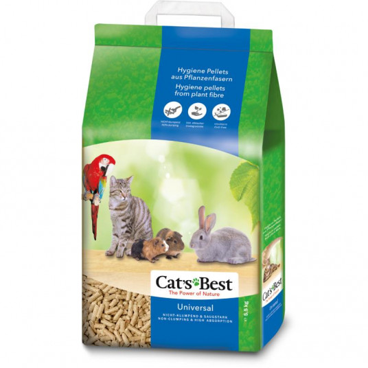 Cats best Universal Natūralus pjuveninis kraikas 10 l