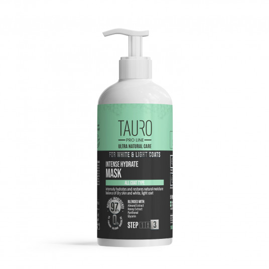  Ultra Natural Care kaukė intensyviai drėkinanti šunų ir kačių baltą-šviesų kailį bei odą 1000 ml 