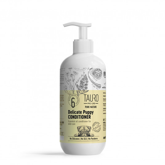  Pure Nature Delicate Puppy švelnus šuniukų kailio kondicionierius 400 ml 