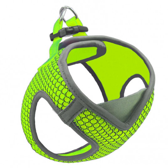 QUICK FIT petnešos šuniui M, žalios