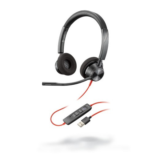  Poly - Plantronics Blackwire C3320 Microsoft Teams Headset 