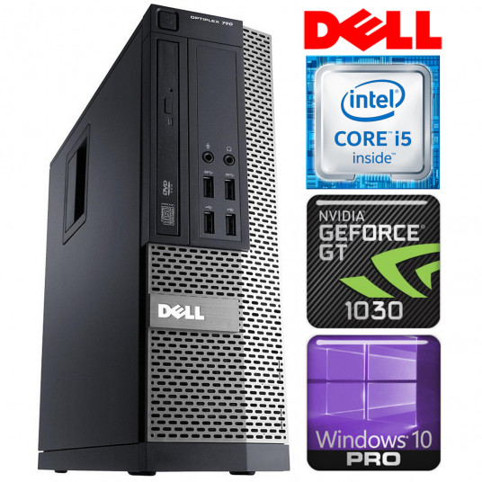  DELL 790 SFF i5-2400 8GB 1TB GT1030 2GB WIN10Pro 