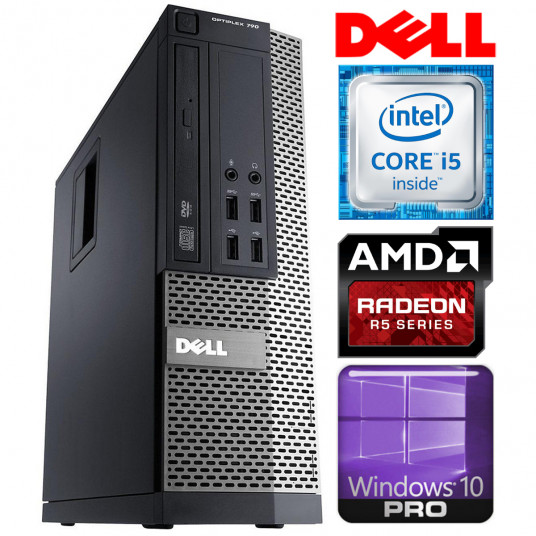  DELL 790 SFF i5-2400 8GB 1TB R5-430 2GB WIN10Pro 