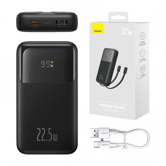 Baseus Comet Powerbank USB / USB-C / 10 000mAh 22.5W