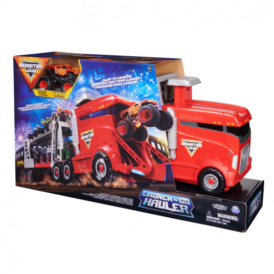 MONSTER JAM 1:64 vilkikas Launch N Go, 6068319