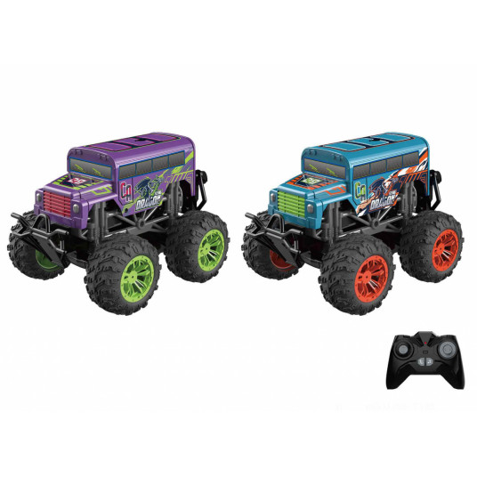  QUURIO RC 1:16 nuotolinio valdymo automobilis Country Car, su šviesomis ir muzika, TRC1065009 