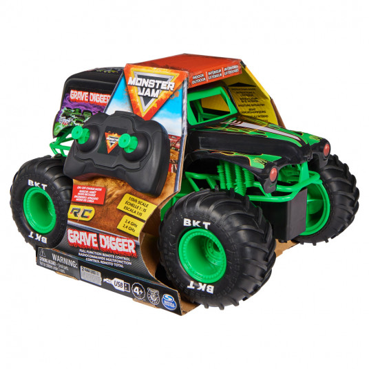 MONSTER JAM 1:15 nuotolinio valdymo visureigis Grave Digger, 6068258