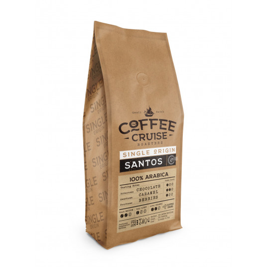  Kavos pupelės Coffee Cruise Santos, 1 kg 