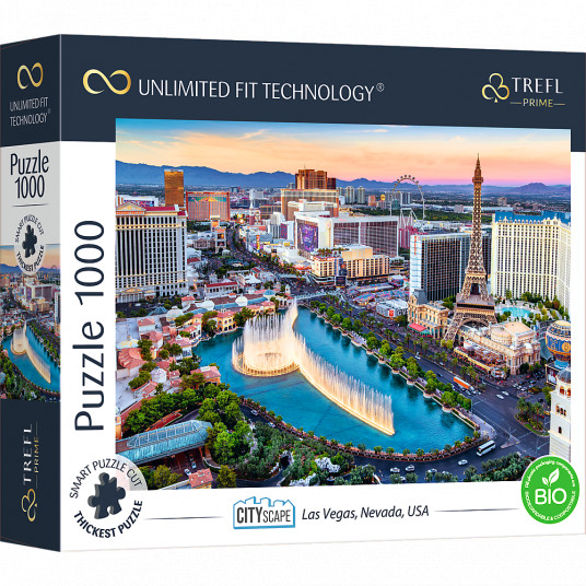 TREFL PRIME dėlionė „Las Vegasas“, 1000 det.