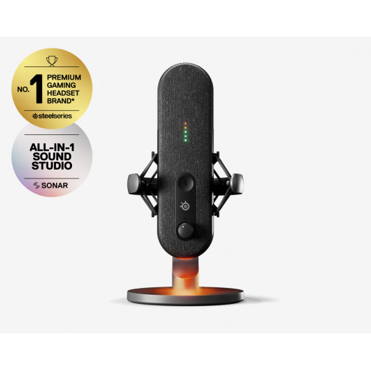  SteelSeries Alias Gaming Microphone, Wired, Black 