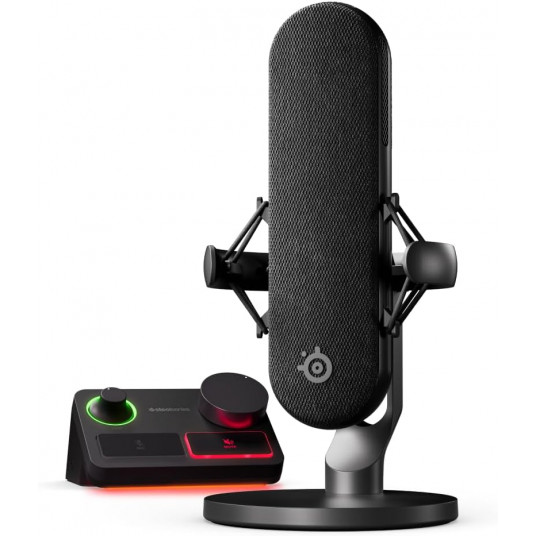  SteelSeries Alias Pro Gaming Microphone, Wired, Black 