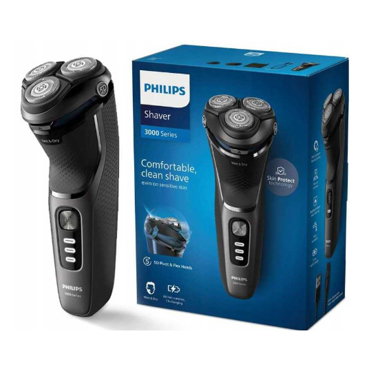  Philips Wet or Dry barzdaskutė  S3343/13 