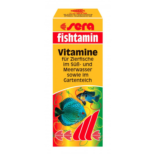 Fistaminas Greitai Įsisavinami vitaminai žuvims 15 ml