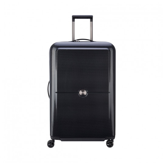  Delsey Walizka TURENNE 75cm 4 DOUBLE WHEELS TROLLEY CASE CZARNY 