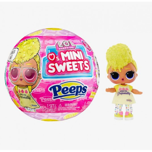 L.O.L. SURPRISE - lėlytė staigmenos rutulyje Loves Mini Sweets Peeps, 590774