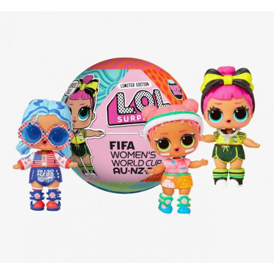 L.O.L. SURPRISE - lėlytė staigmenos rutulyje FIFA Women's World Cup Australia & New Zealand 2023, 588832