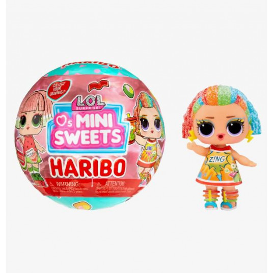 L.O.L. SURPRISE - lėlytė staigmenos rutulyje Loves Mini Sweets Haribo, 119913