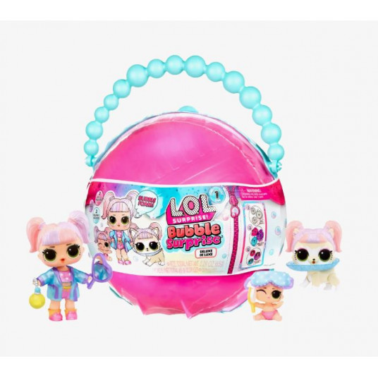 L.O.L. SURPRISE - lėlytė staigmenos rutulyje Bubble Surprise Deluxe, 119845
