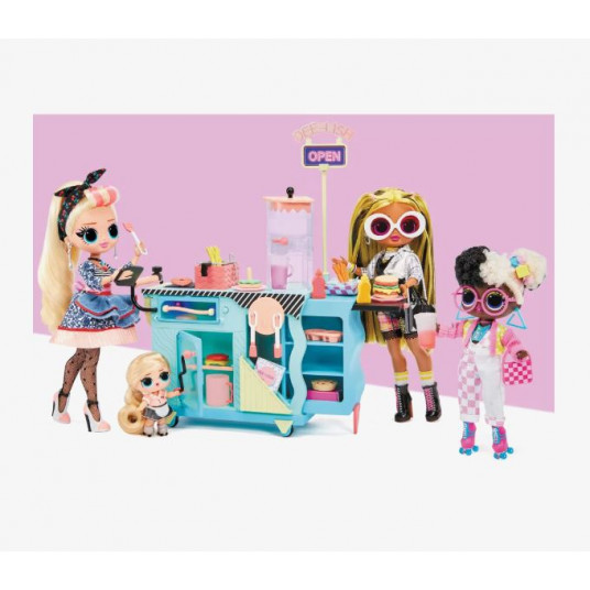 L.O.L. SURPRISE - lėlytės Miss Sundae rinkinys Little To-Go Diner, 119449