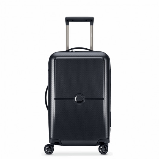  Delsey Walizka TURENNE 55cm 4 DOUBLE WHEELS TROLLEY CASE CZARNY 