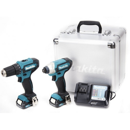  MAKITA CLX224X akumuliatorinių elektrinių įrankių rinkinys 