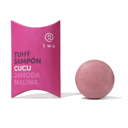 two cosmetics - Solid shampoo for shine and hair nourishment CUCU 85 g