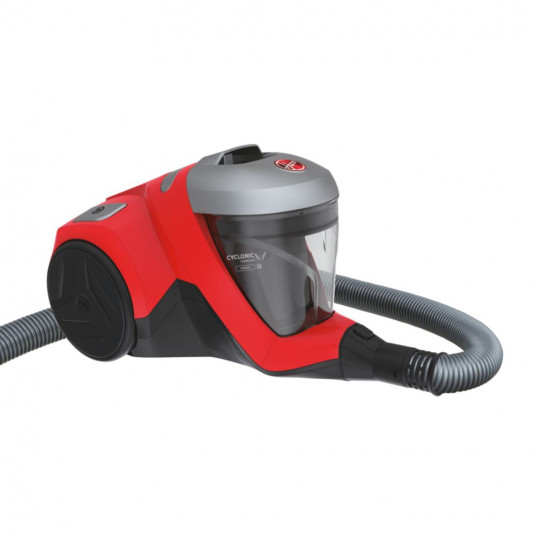  Hoover HP310HM 011 Vacuum cleaner, Bagless, Power 850 W, Tank 2 L, Working radius 9.5 m, Red/Black 