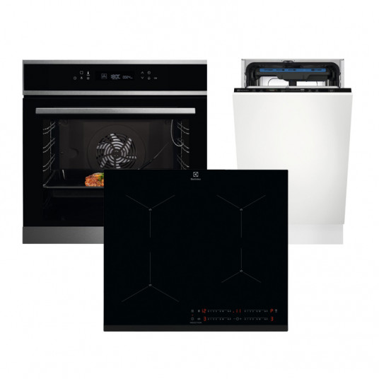  Komplektas Electrolux EOE7C31X + EIS62443 + EEM43211L 