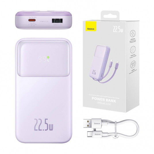 Baseus Comet Powerbank USB / USB-C / 10 000mAh 22.5W
