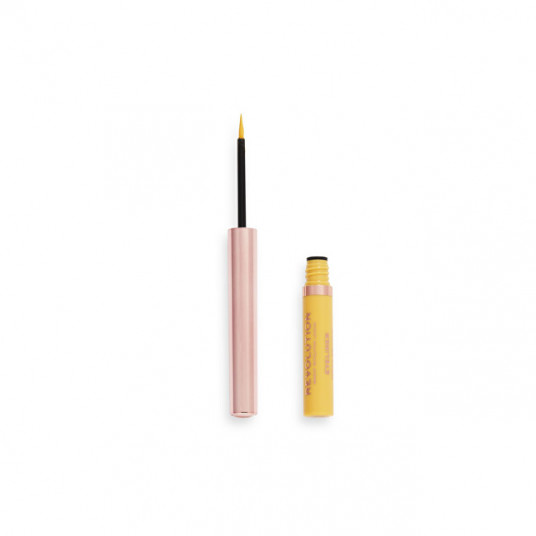 Revolution - Eyeliner Neon Heat Colored Liquid Lemon Yellow (Eyeliner) 2.4 ml