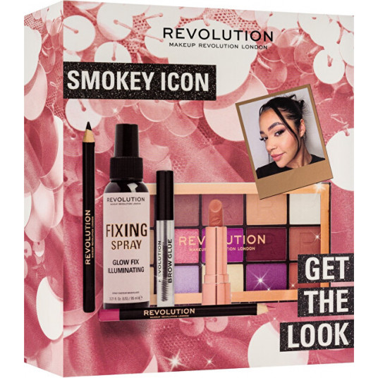 Revolution - Gift set of decorative cosmetics Get The Look Smokey Icon
