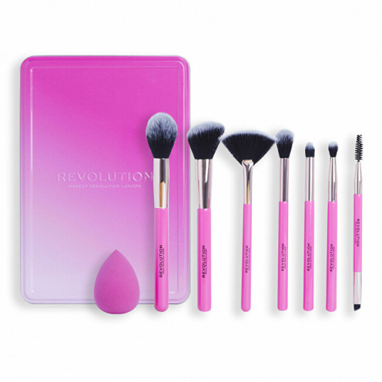  Revolution - The Brush Edit cosmetic brush gift set 