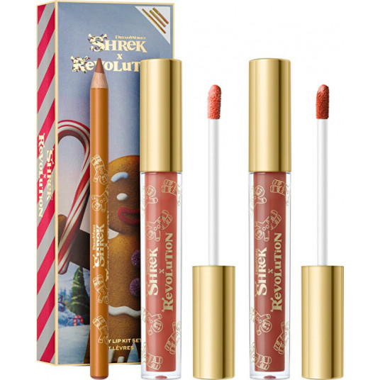 Revolution - X Shrek Gingy lip cosmetic gift set (Lip Kit)