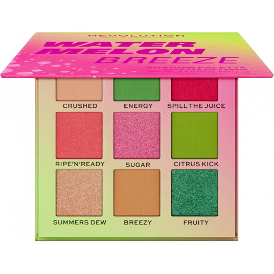Revolution - Eye shadow palette Hot Shot Watermelon Breeze (Shadow Palette) 9 g