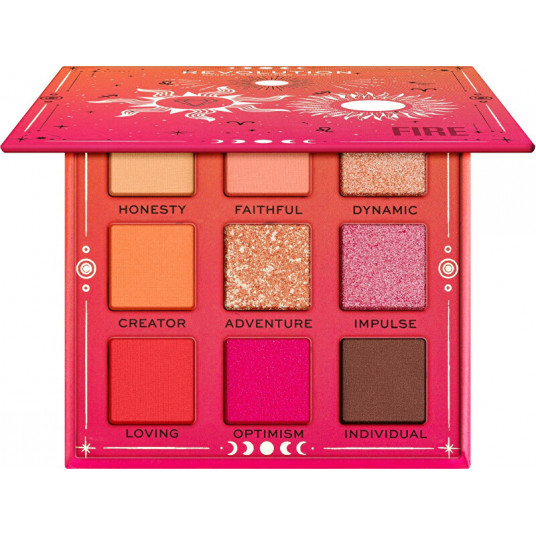 Revolution - Fantasy Fire eyeshadow palette (Shadow Palette) 9 g
