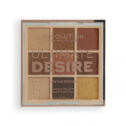 Revolution - Eye shadow palette Ultimate Desire Shadow Palette Into the Bronze 8.1 g