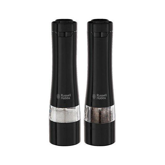  RUSSELL HOBBS 28010-56 Druskos, pipirų ir prieskonių malūnėlis 2 vnt Juoda 