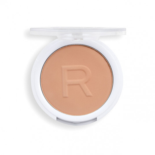Revolution - Relove Super Matte Pressed (Powder) 6 g - Warm Beige